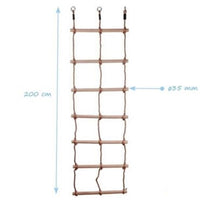 KIDS ROPE LADDER 7 RUNGS DOUBLE