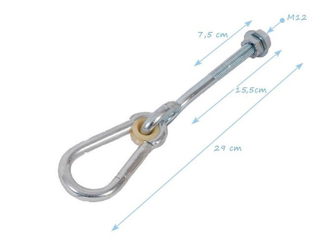Swing Hook AM12 for Climbing Frame Happy Playgrounds