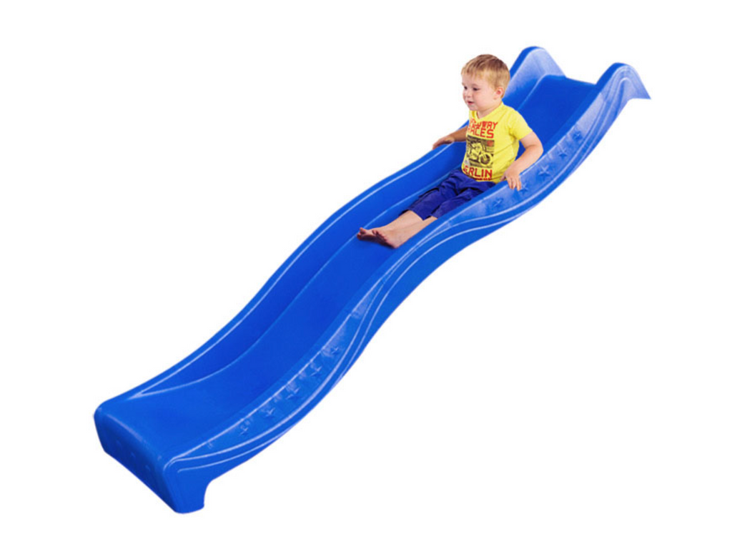 Plastic outdoor slide on sale