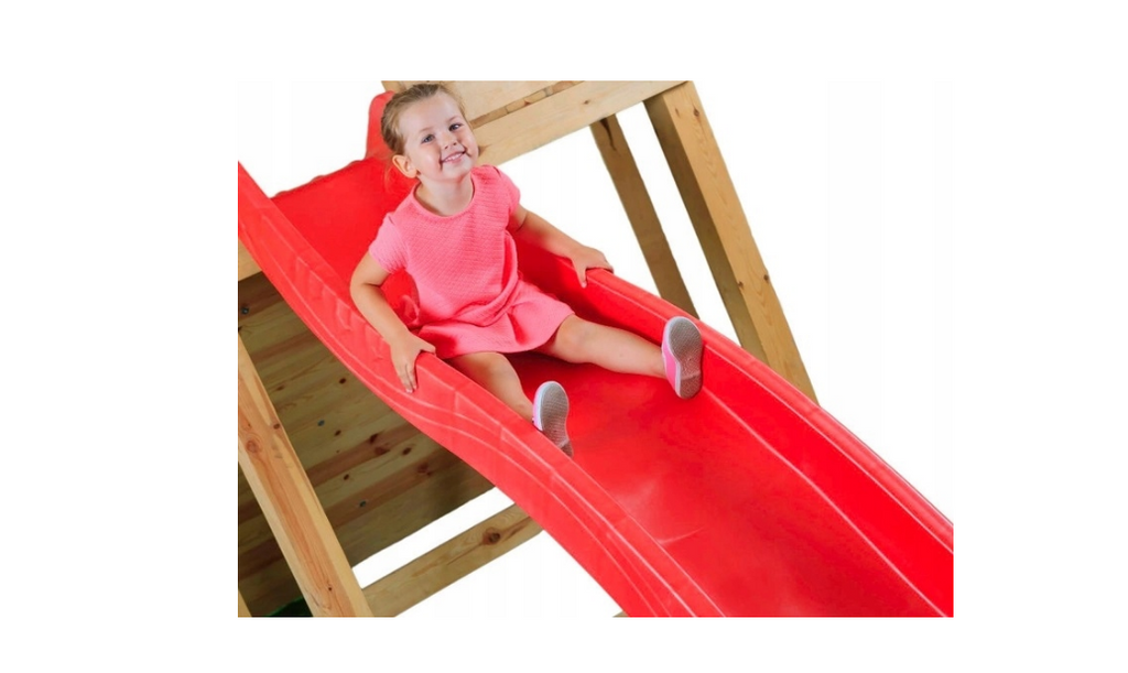 10ft top garden slide