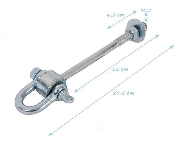 SWING HOOK C FOR WOODEN BEAM Happy Playgrounds