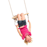 Kids Wooden Trapeze with Gymrings